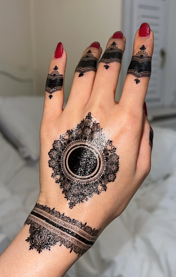 Temporary Henna Tattoo - 001