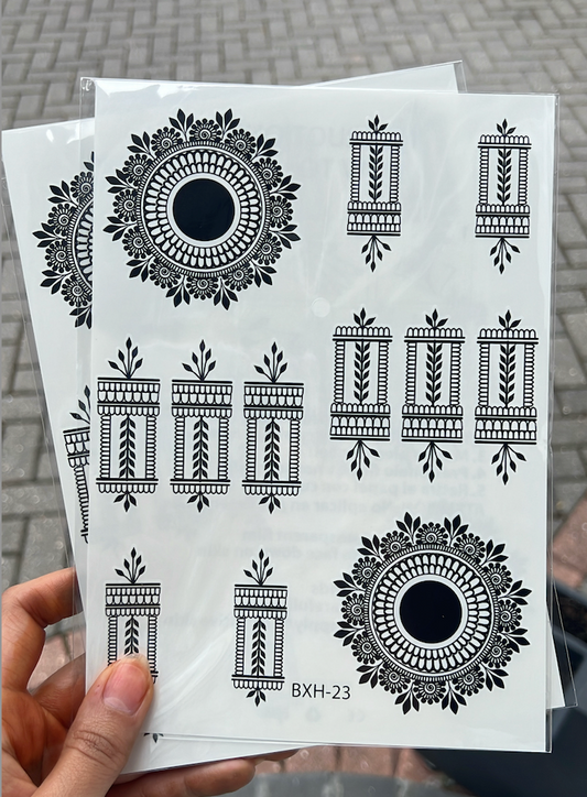 Temporary Henna Tattoo - 004